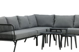 Syros Hoekloungeset - Zwart - Loungesets - Rebellenclub
