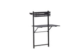 Thymo Balkontafel - 77 x 57cm - Zwart - Bistrotafels - Rebellenclub