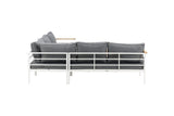 Tonga Hoekloungeset - Wit - Loungesets - Rebellenclub