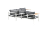 Tonga Hoekloungeset - Wit - Loungesets - Rebellenclub