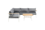 Tonga Hoekloungeset - Wit - Loungesets - Rebellenclub