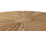 Tonga Tuintafel - ø140cm - Wit - Ronde Eetkamertafels - Rebellenclub