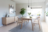 Urbino Eetkamerstoel - Set van 2 - Naturel eikenhout - Eetkamerstoelen - Rebellenclub