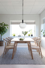 Urbino Eetkamerstoel - Set van 2 - Naturel eikenhout - Eetkamerstoelen - Rebellenclub