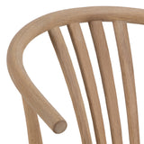 Urbino Eetkamerstoel - Set van 2 - Naturel eikenhout - Eetkamerstoelen - Rebellenclub