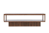 Valsund Bank - 130 x 60 - Walnut - - Rebellenclub