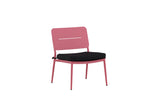Vesper Tuin Loungestoel - Set van 2 - Roze - Loungestoelen - Rebellenclub