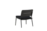 Vesper Tuin Loungestoel - Set van 2 - Zwart - Loungestoelen - Rebellenclub