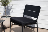 Vesper Tuin Loungestoel - Set van 2 - Zwart - Loungestoelen - Rebellenclub