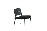 Vesper Tuin Loungestoel - Set van 2 - Zwart - Loungestoelen - Rebellenclub