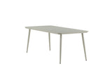 Vesper Tuintafel - 200 x 90 cm - Beige  - Rechthoekige Tuintafels - Rebellenclub