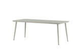 Vesper Tuintafel - 200 x 90 cm - Beige  - Rechthoekige Tuintafels - Rebellenclub