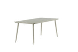 Vesper Tuintafel - 200 x 90 cm - Beige  - Rechthoekige Tuintafels - Rebellenclub