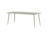 Vesper Tuintafel - 200 x 90 cm - Beige  - Rechthoekige Tuintafels - Rebellenclub