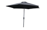 Vio Parasol - ø300 cm - Zwart - Parasols - Rebellenclub