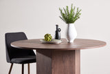 Yune Eetkamertafel - ø120 - Bruin - - Rebellenclub