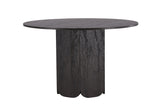 Yune Eetkamertafel - ø120 - Zwart - - Rebellenclub