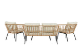 Zina Loungeset - Naturel - Tuinsets - Rebellenclub