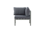 Zinia Loungeset Hoekelement - Khaki - Loungesets - Rebellenclub
