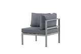 Zinia Loungeset Hoekelement - Khaki - Loungesets - Rebellenclub