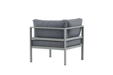 Zinia Loungeset Hoekelement - Khaki - Loungesets - Rebellenclub