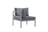 Zinia Loungeset Hoekelement - Khaki - Loungesets - Rebellenclub