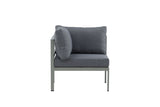 Zinia Loungeset Hoekelement - Khaki - Loungesets - Rebellenclub