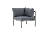 Zinia Loungeset Hoekelement - Khaki - Loungesets - Rebellenclub