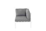 Zinia Loungeset Hoekelement - Wit - Loungesets - Rebellenclub