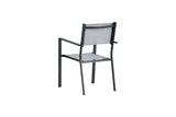 Zinia Tuinstoel - Set van 2 - Grijs - Tuinstoelen - Rebellenclub