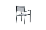 Zinia Tuinstoel - Set van 2 - Grijs - Tuinstoelen - Rebellenclub
