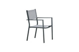 Zinia Tuinstoel - Set van 2 - Grijs - Tuinstoelen - Rebellenclub