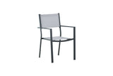 Zinia Tuinstoel - Set van 2 - Grijs - Tuinstoelen - Rebellenclub