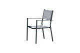 Zinia Tuinstoel - Set van 2 - Grijs - Tuinstoelen - Rebellenclub