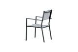 Zinia Tuinstoel - Set van 2 - Grijs - Tuinstoelen - Rebellenclub
