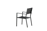 Zinia Tuinstoel - Set van 2 - Zwart - Tuinstoelen - Rebellenclub