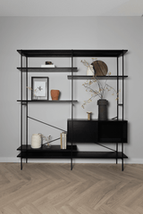 Wandkast Aarhus - Zwart - Rebellenclub