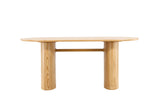 Bygstad Eetkamertafel 180x75cm - Naturel - Eetkamertafels - Rebellenclub
