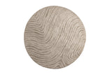 Chaska Vloerkleed Rond 200x200cm - Beige - Vloerkleden - Rebellenclub