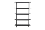 Nuku Open Kast 190cm - Zwart - Wandkasten - Rebellenclub