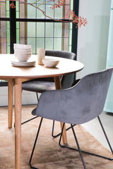 Tarnaby Eetkamertafel Rond - Eiken Ø120 cm - Rebellenclub