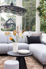 Salontafel Leeds Rond M Ø65 cm - Zwart Keramiek - Salontafels - Rebellenclub