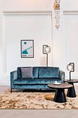 Salontafel Leeds Rond S Ø45 cm - Zwart Keramiek - Salontafels - Rebellenclub