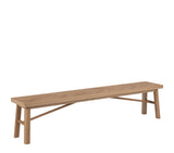 Bankje voor Eetkamertafel Esbjerg Visgraat - Eiken fineer - Rebellenclub