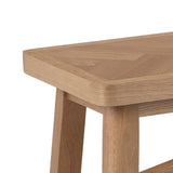 Bankje voor Eetkamertafel Esbjerg Visgraat - Eiken fineer - Rebellenclub