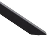 Eetkamertafel Cardiff - Keramiek zwart blad - 200x100 - Rebellenclub