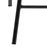 Eetkamerstoel Odense Fluweel - Grijs met mat zwart frame - Eetkamerstoelen - Rebellenclub