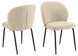 Eetkamerstoel Bodo - Set van 2 - Creme - Eetkamerstoelen - Rebellenclub