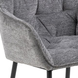 Eetkamerstoel Harstad - Set van 2 - Grijs - Keuken- en eetkamerstoelen - Rebellenclub