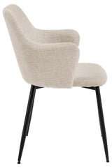 Eetkamerstoel Ringe - Set van 2 - Beige - Eetkamerstoelen - Rebellenclub